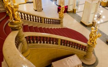 Mahenovo divadlo - schodiště detail